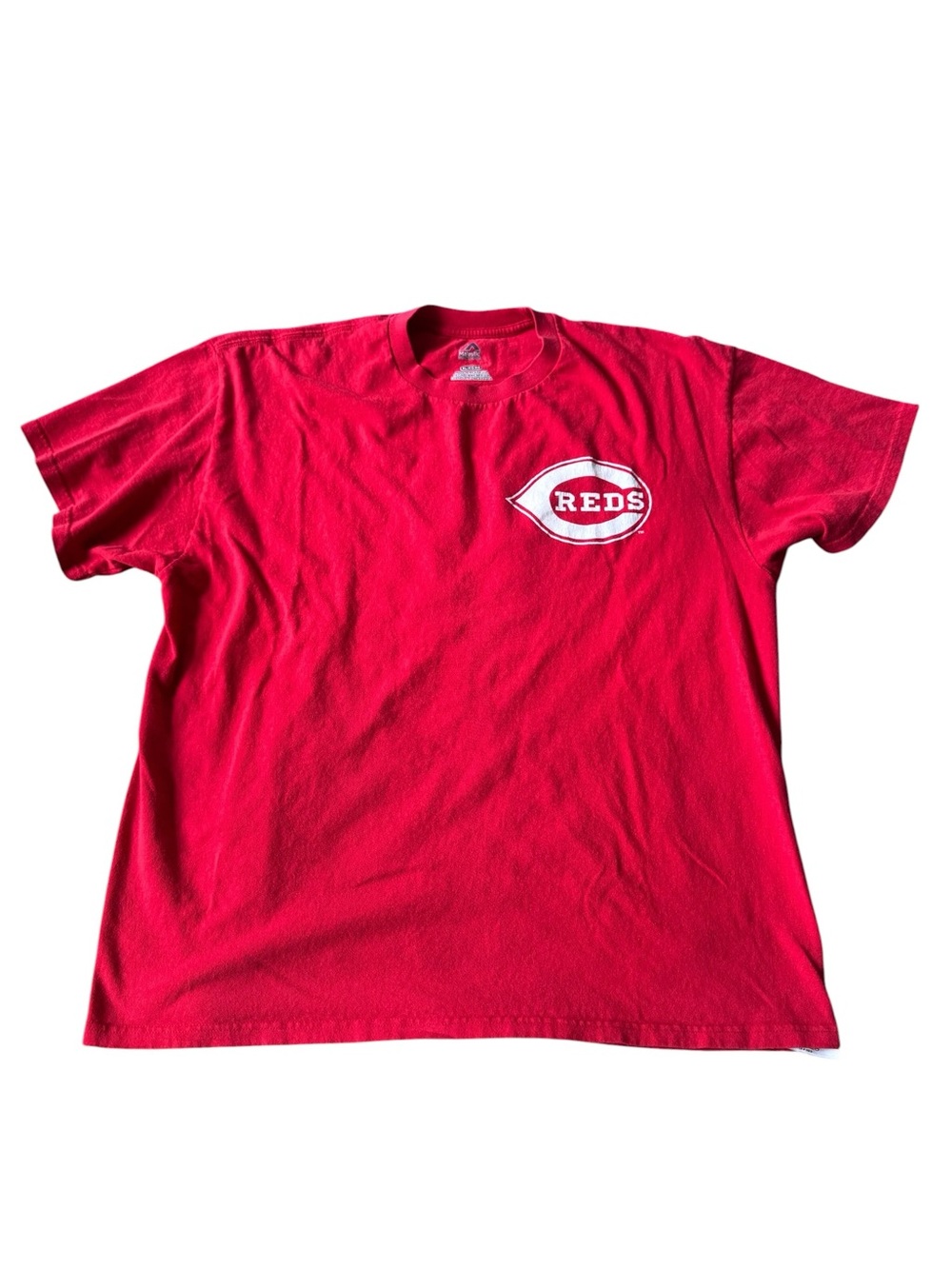 Cincinnati Reds Barry Larkin #11 Majestic T Shirt Mens XL Red MLB Baseball